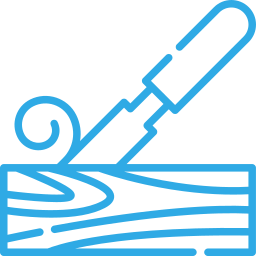 carving woodwork icon